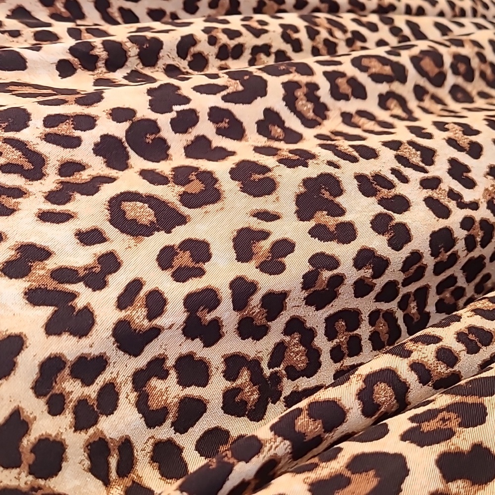 NWT Torrid Leopard Stretch Challis Skater Midi Dress Size 1x 14/16 - Picture 9 of 16